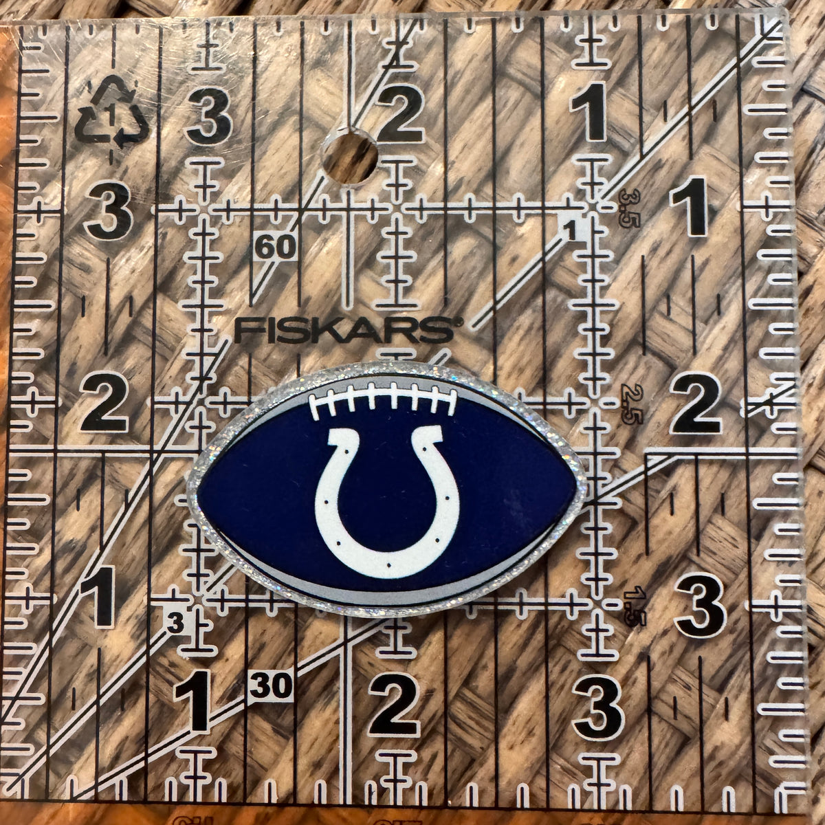 Acrylic Flatback Craft Embellishment - Football Team