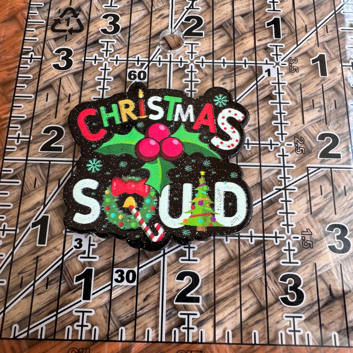 Christmas Squad, Christmas, Flatback, Planar, Cabochon, Single Pc