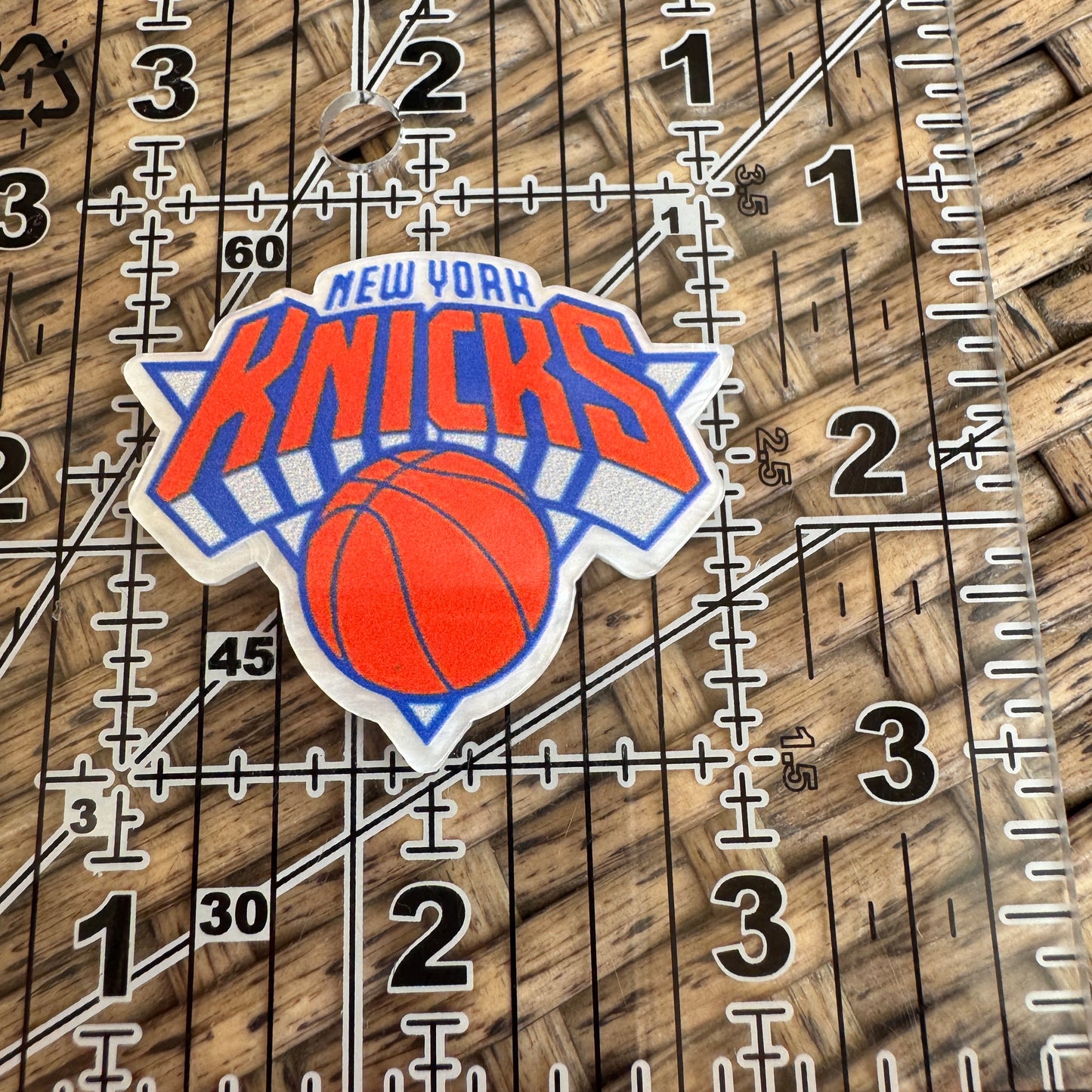 Basketball, Knicks, Planar, Cabochon, Single Pc