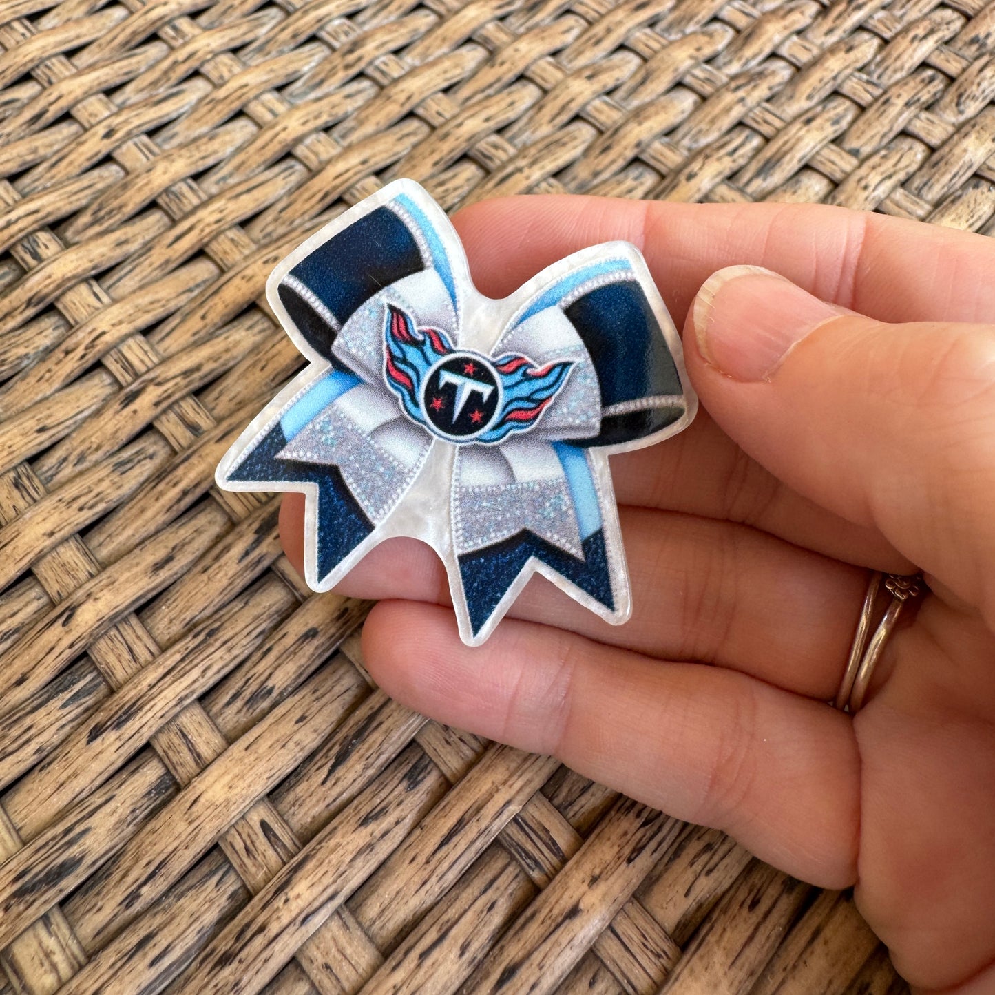 Football, Tennessee Titans, Medical, Flatback, Planar, Cabochon, Single Pc