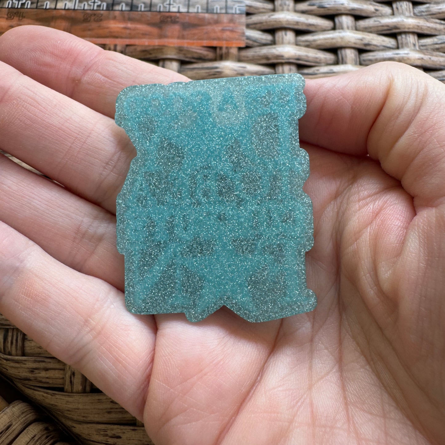 Acrylic Fatback, Planar, Cabochon, Craft Supply - Cowboys, Football