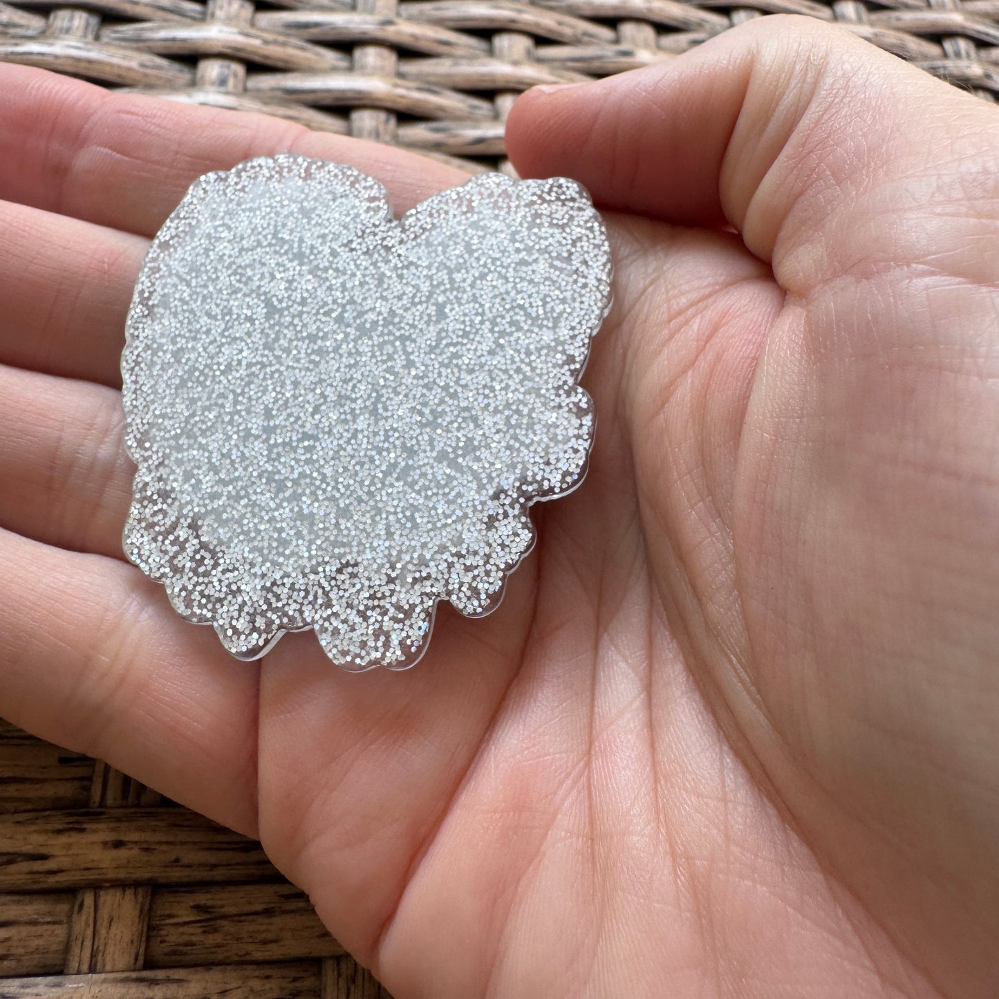 Acrylic Fatback, Planar, Cabochon, Craft Supply - Cartoon Castle Princess