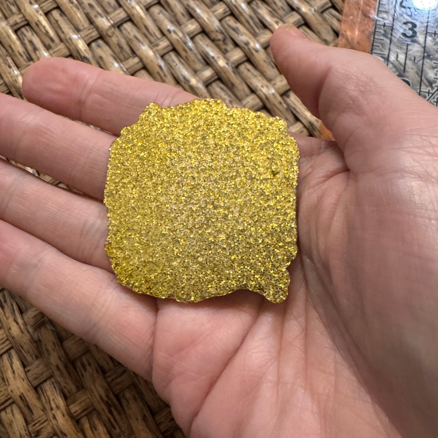 Sponge Bob Flatback, Planar, Cabochon, Single Pc