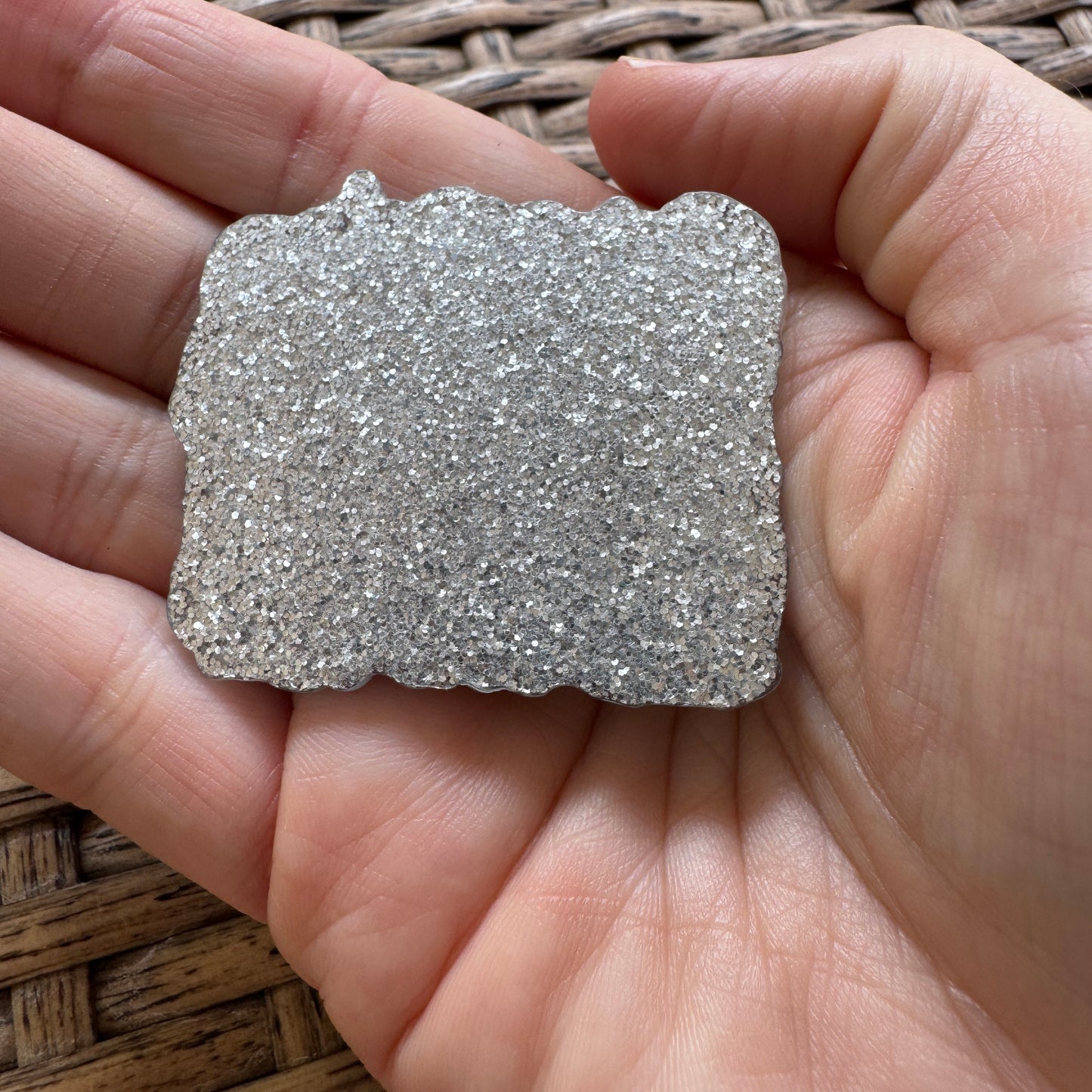 Acrylic Flatback, Planar, Cabochon, Single Pc - Religious Not Perfect