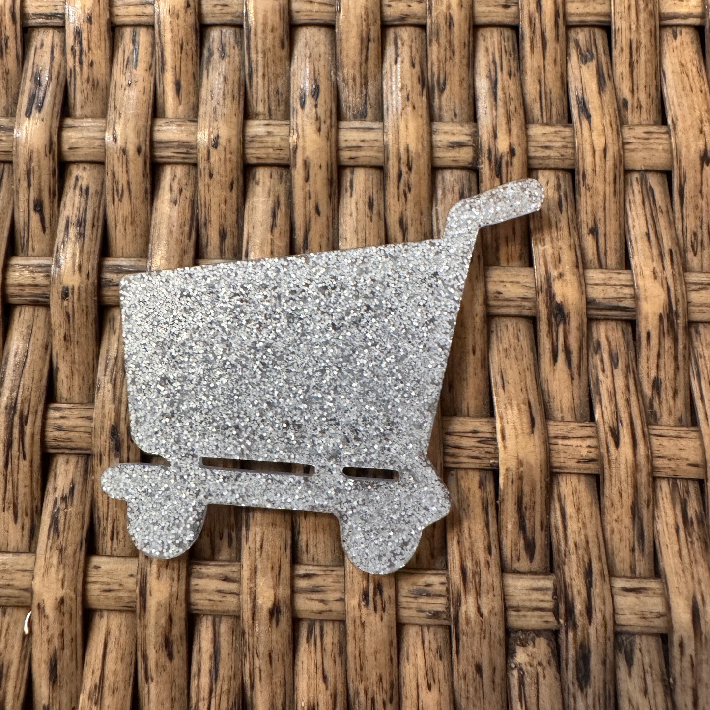 Costco Shopping Cart Acrylic Flatback, Planar, Cabochon, Single Pc