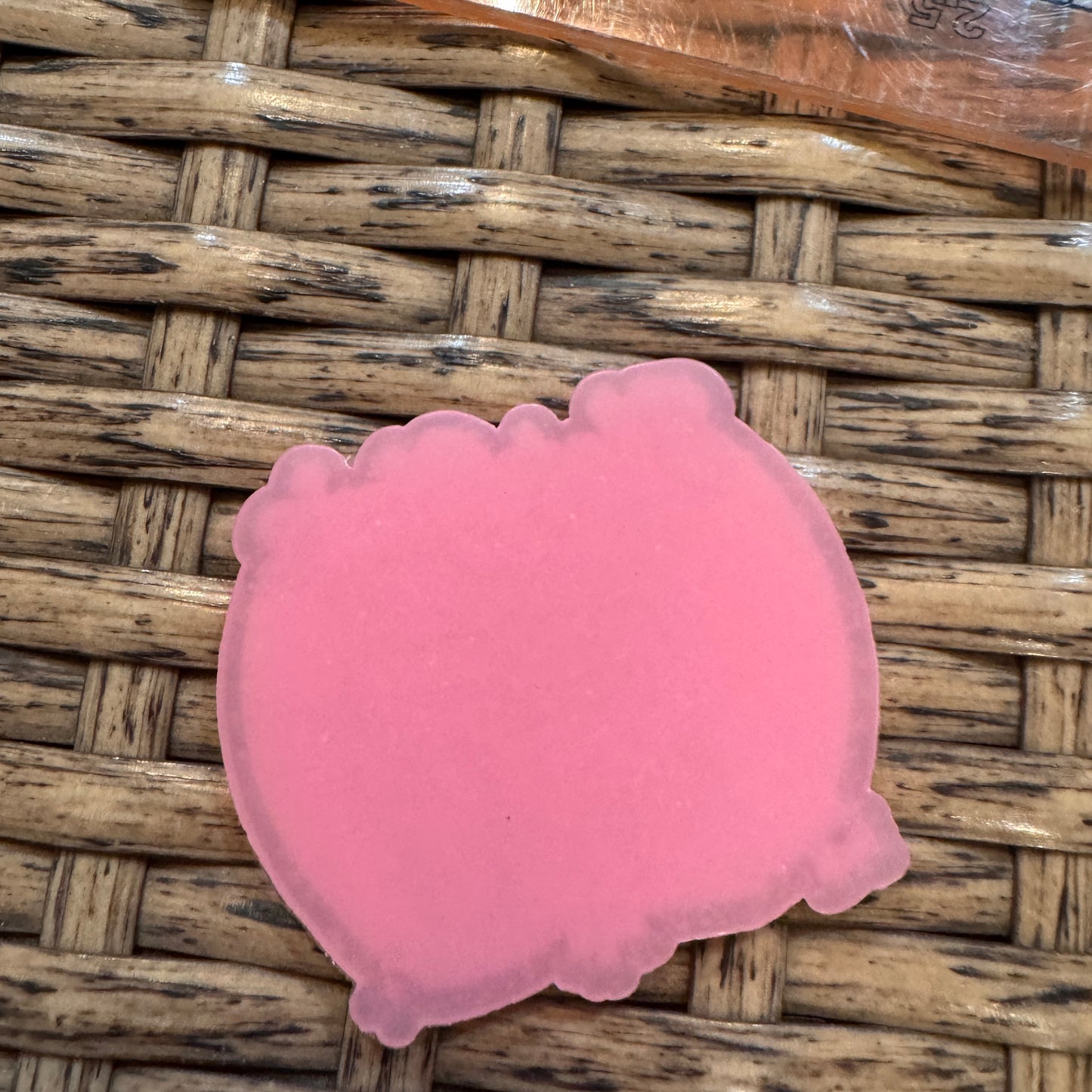 Dr Pepper Acrylic Flatback, Planar, Cabochon, Single Pc