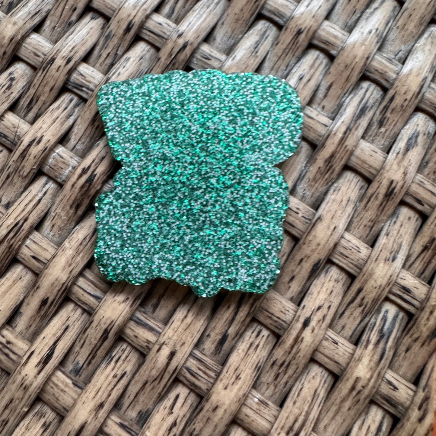 Acrylic Flatback, Planar, Cabochon, Single Pc - Grinch Squad