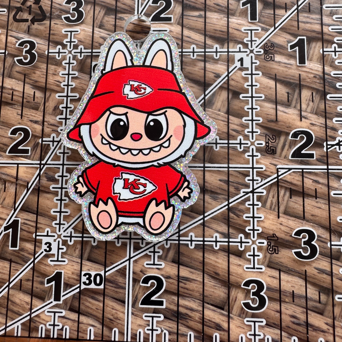 Acrylic Flatback, Planar, Cabochon, Single Pc - Labubu Sports Teams