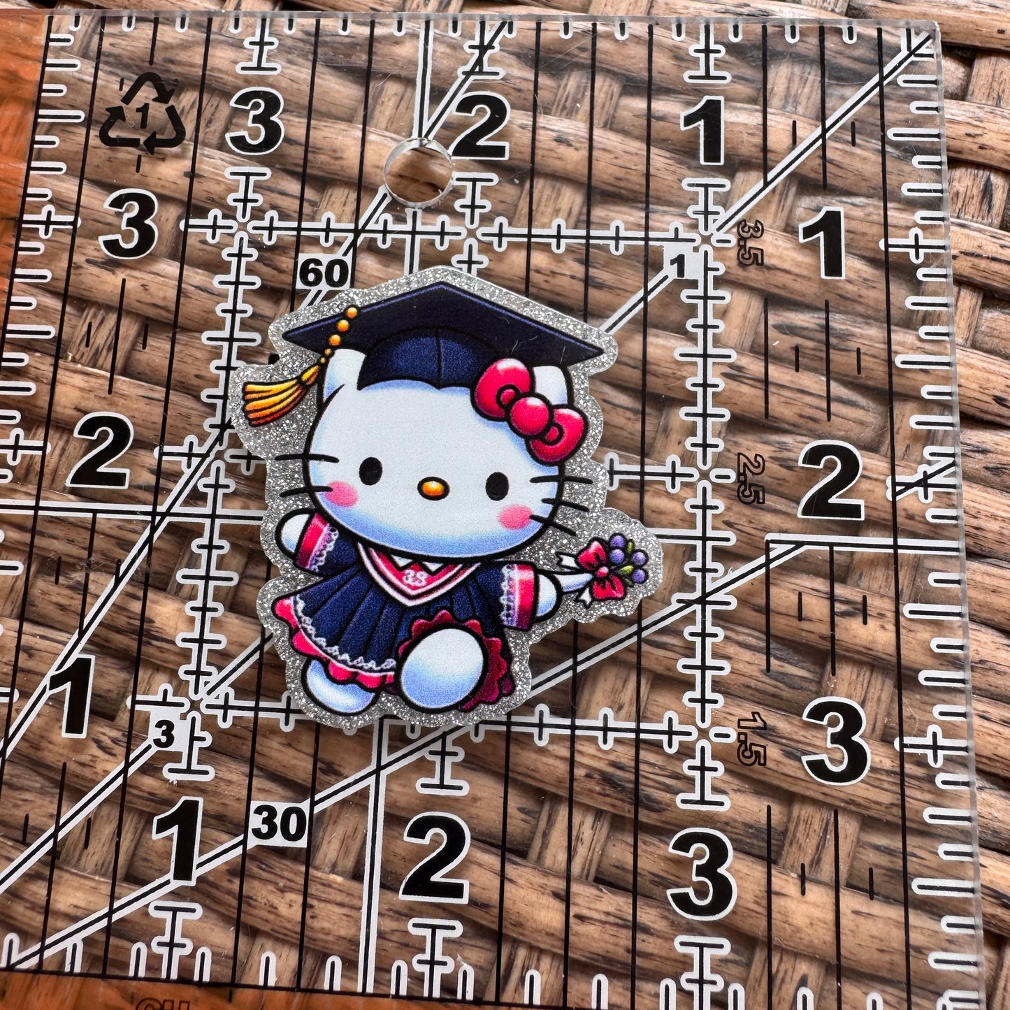 Acrylic Flatback, Planar, Cabochon, Single Pc - Graduate HK