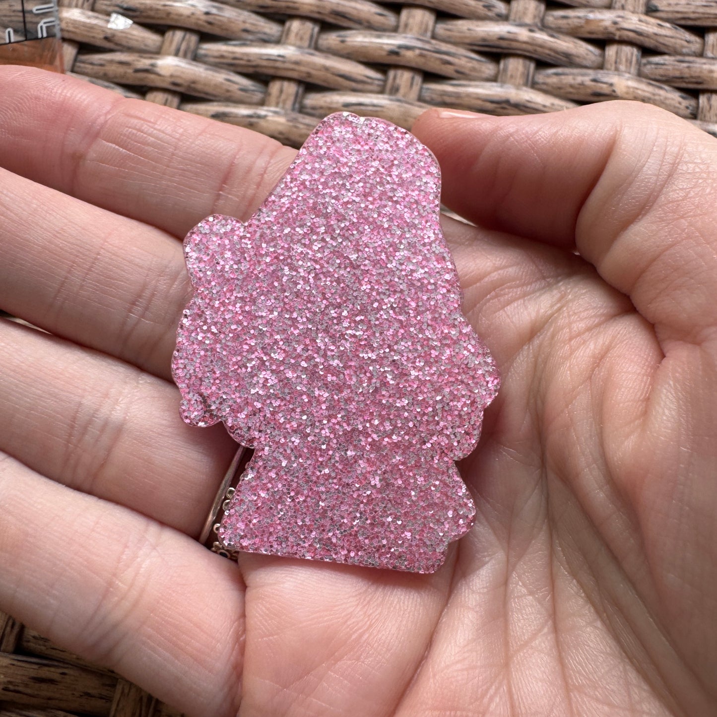 Acrylic Flatback, Planar, Cabochon, Single Pc - Demon Hunter