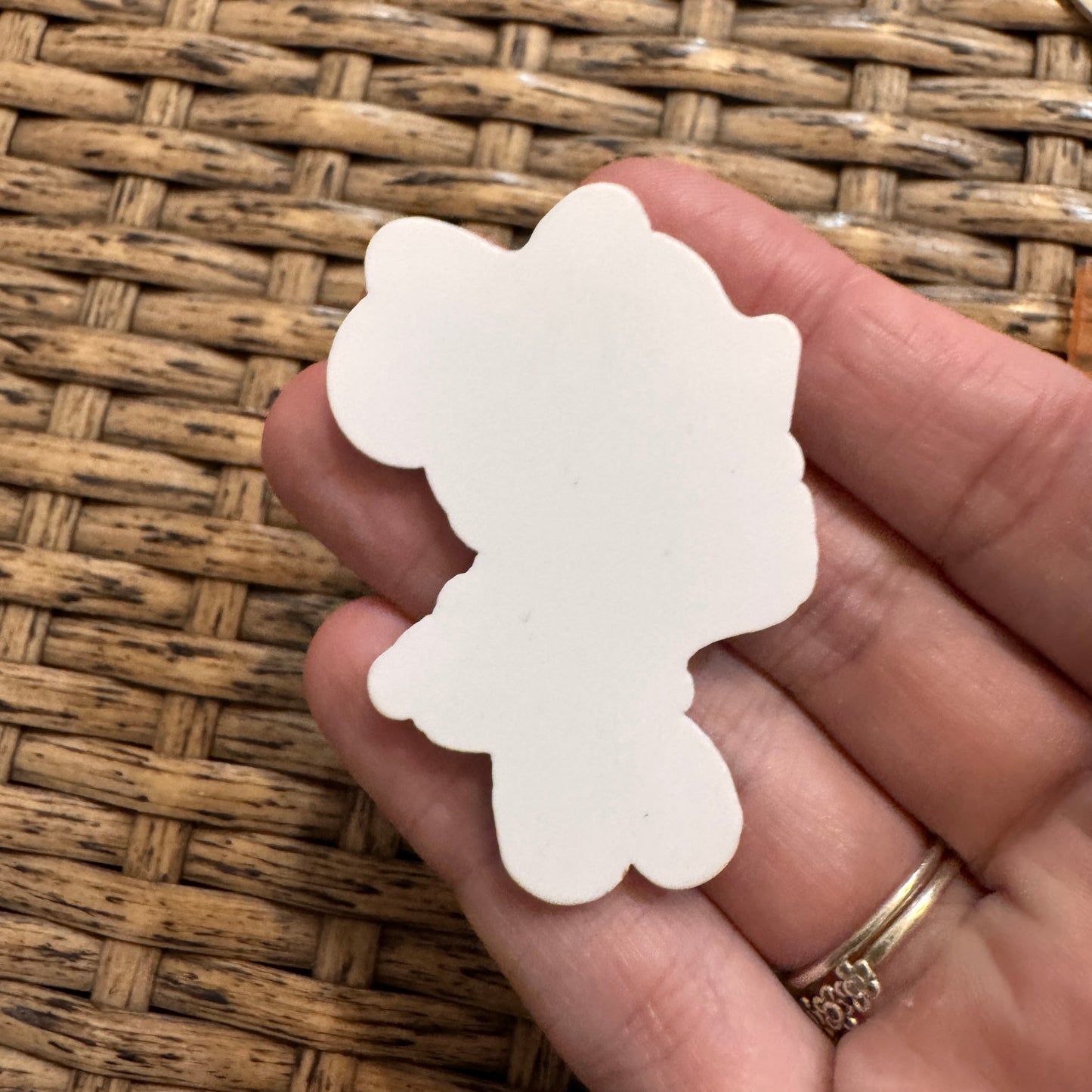 Acrylic Flatback Craft Embellishment Designer Brand LV Minnie Mouse