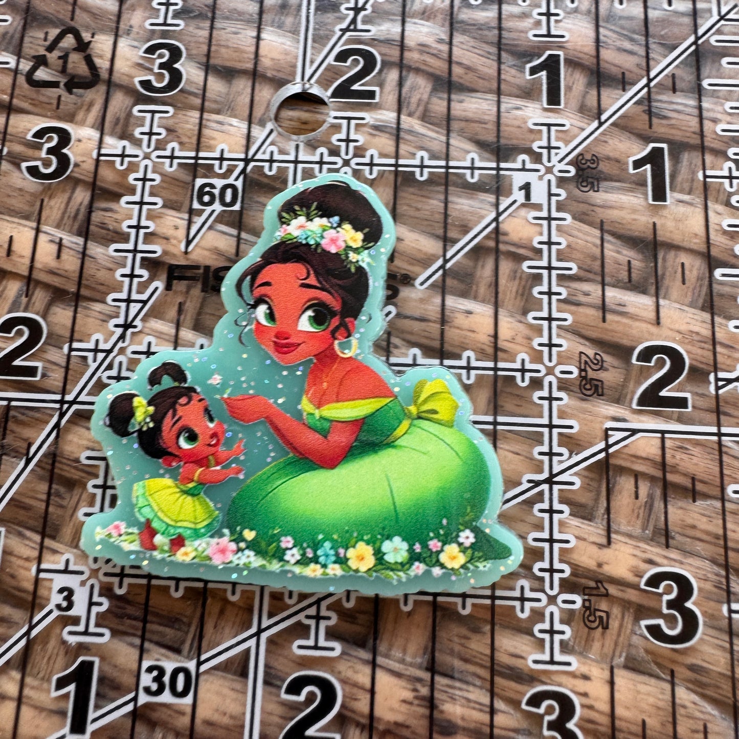 Acrylic Flatback, Planar, Cabochon, Single Pc - Tiana