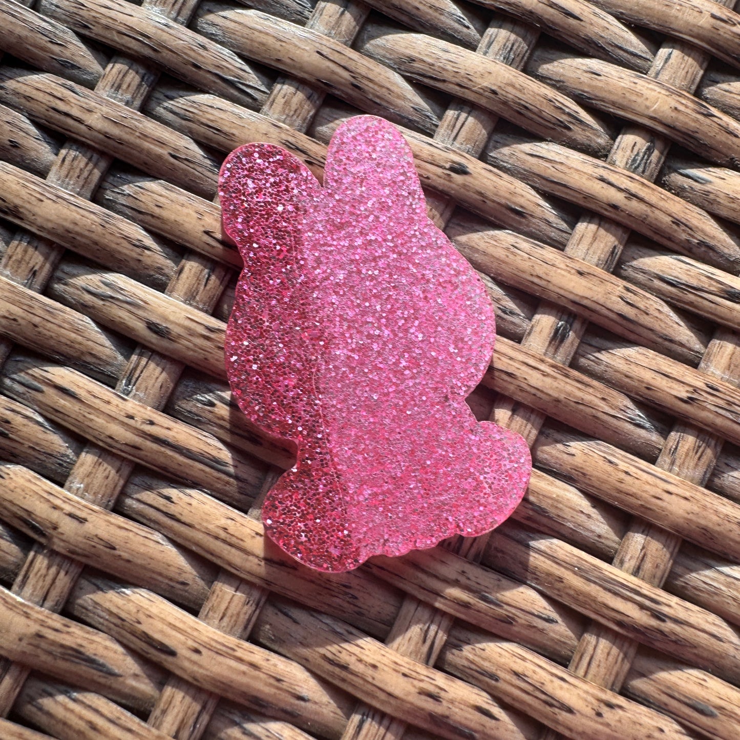 Acrylic Flatback, Planar, Cabochon, Single Pc - Pink Labu