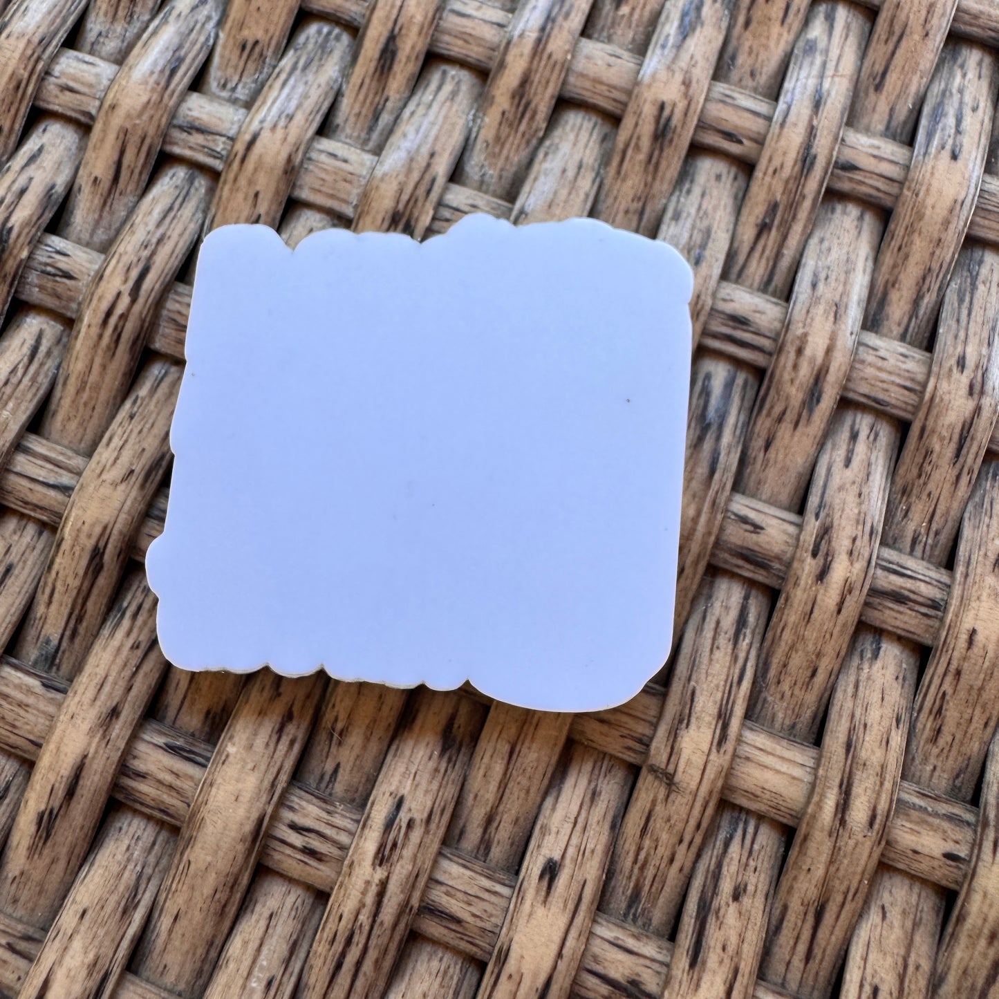 Acrylic Flatback, Planar, Cabochon, Single Pc. - Mama Needs A Claw