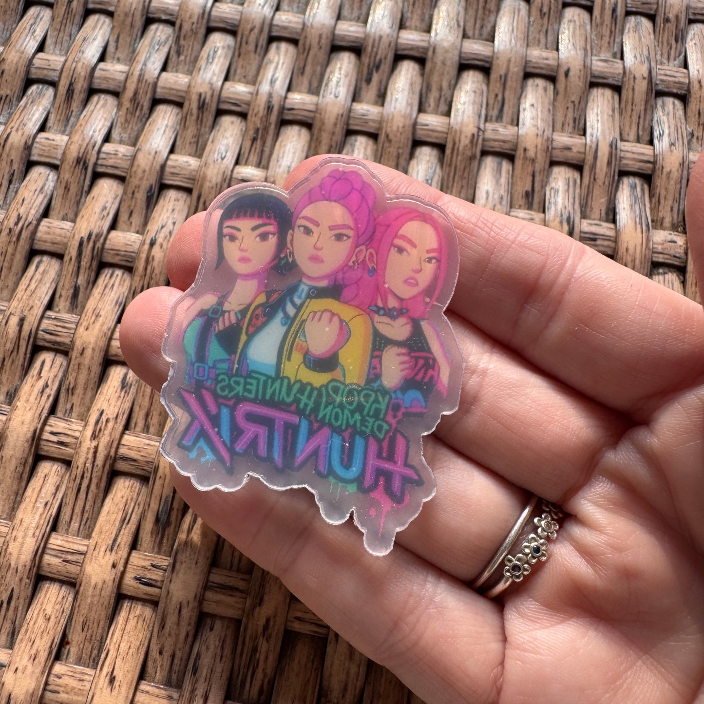 Acrylic Flatback, Planar, Cabochon, Single Pc. - Kpop Demon Hunter (Copy)