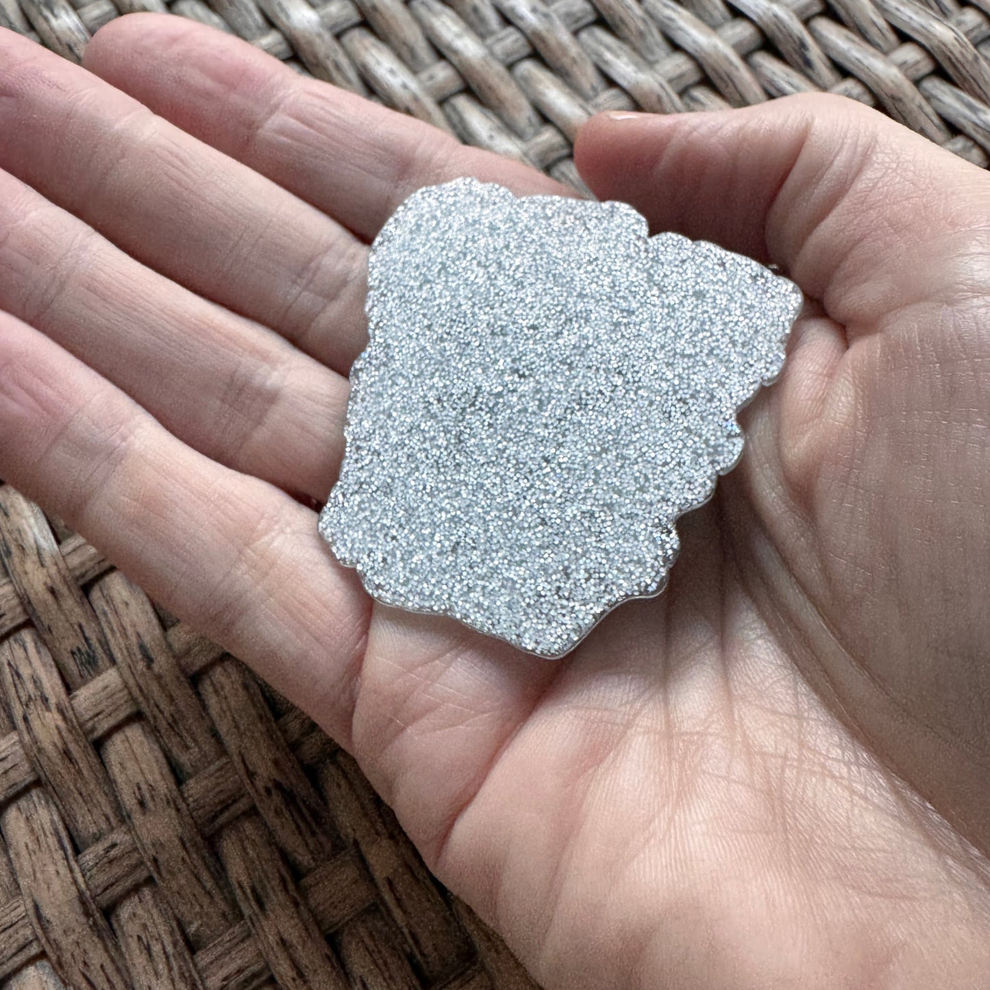 Acrylic Flatback, Planar, Cabochon, Single Pc. - Snoopy Christmas