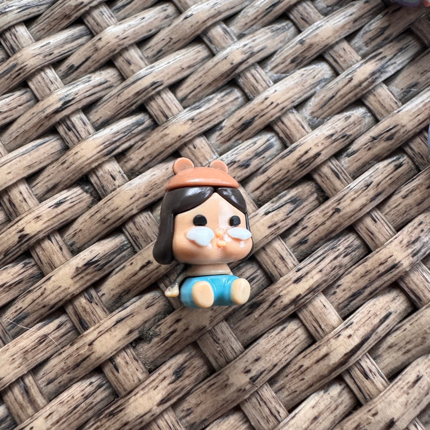 Focal Bead Rubber 3D Cry Baby