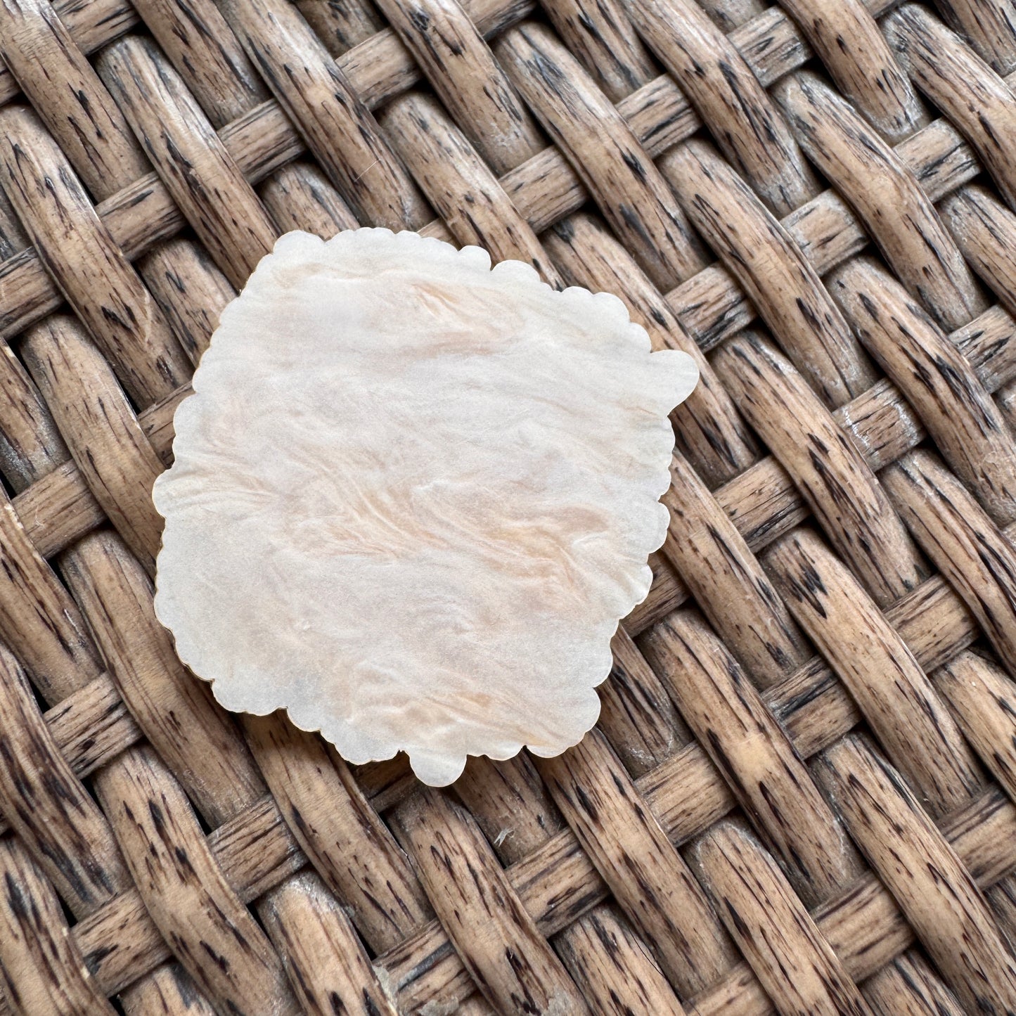 Acrylic Flatback, Planar, Cabochon, Single Pc. - Spongebob