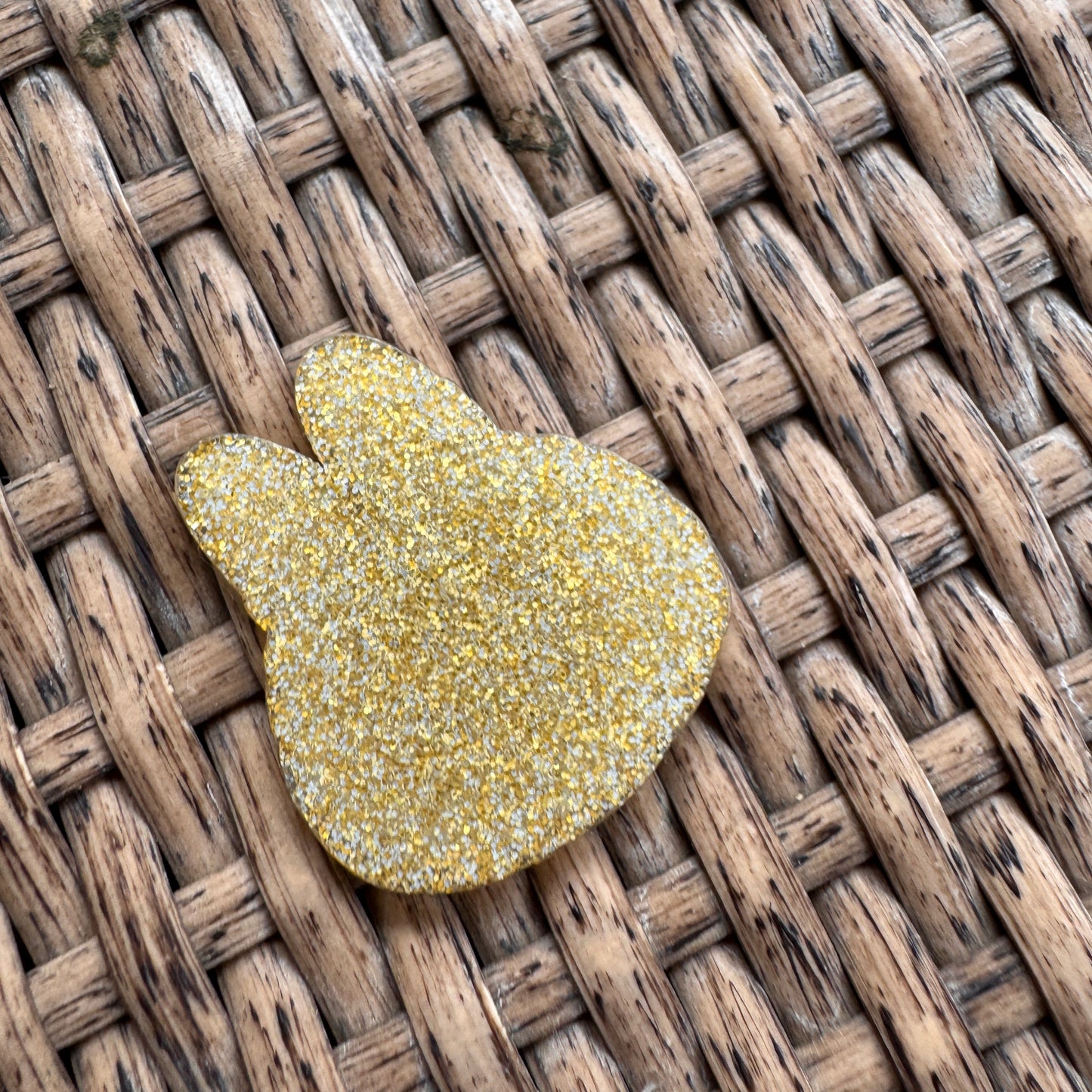 Acrylic Flatback, Planar, Cabochon, Single Pc. -Leopard Labu