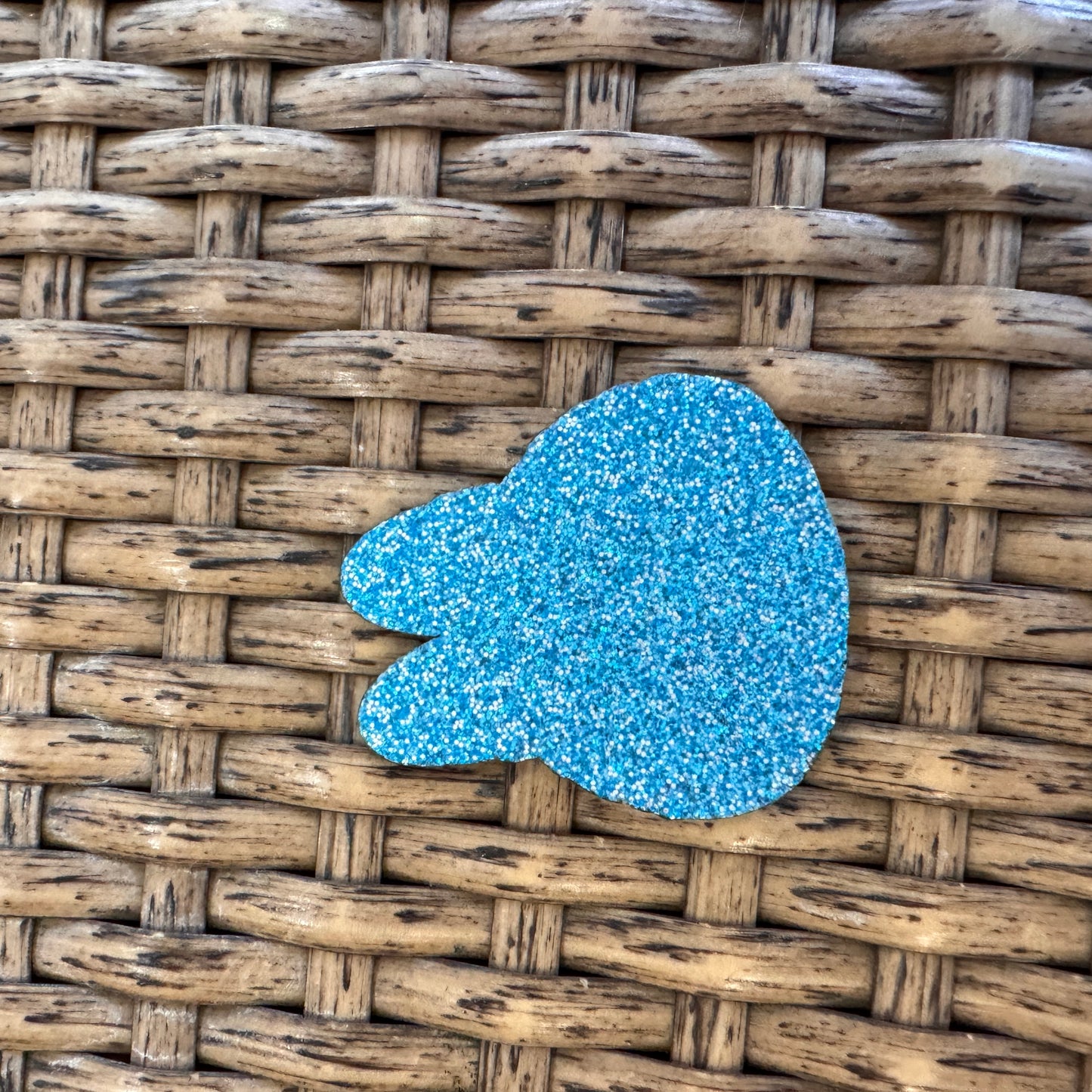 Pink or Blue Labu Head Acrylic Flatback, Planar, Cabochon, Single Pc.