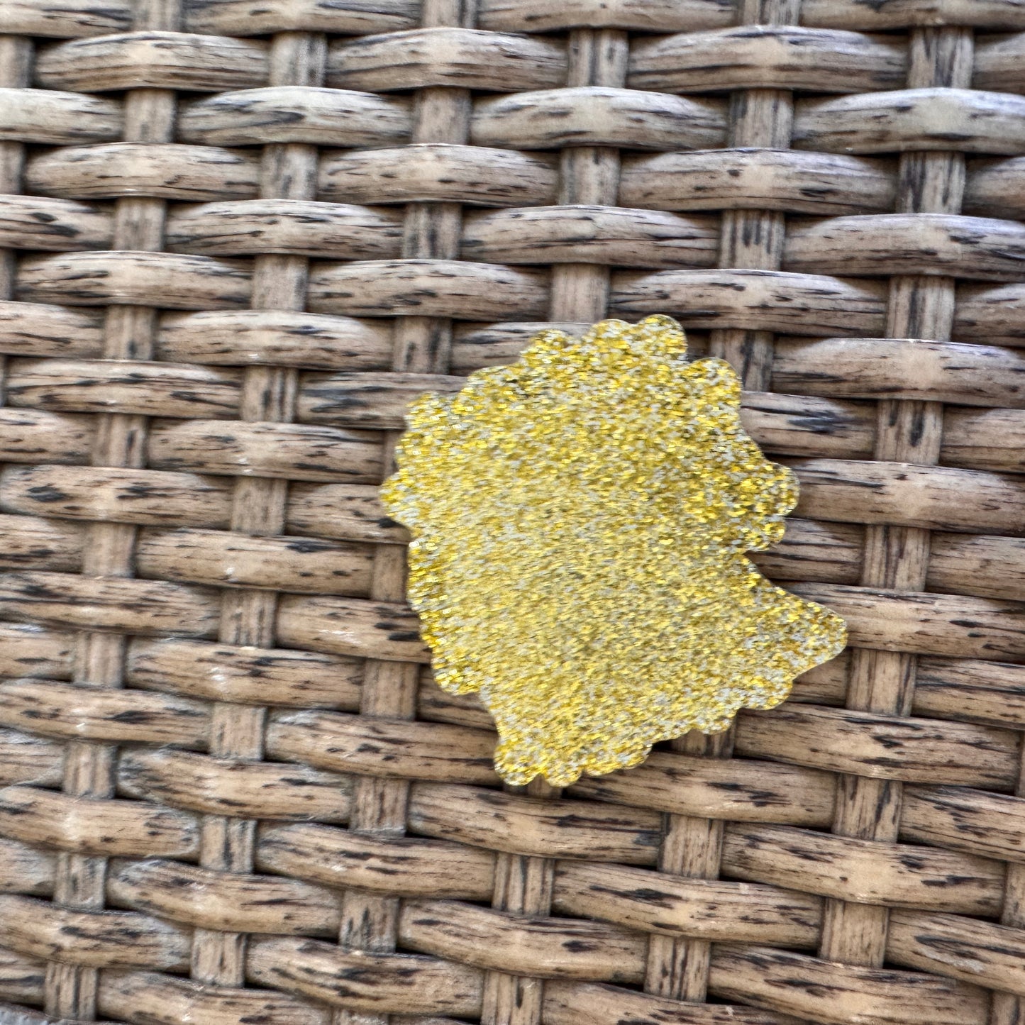 Football Saints Acrylic Flatback, Planar, Cabochon, Single Pc.