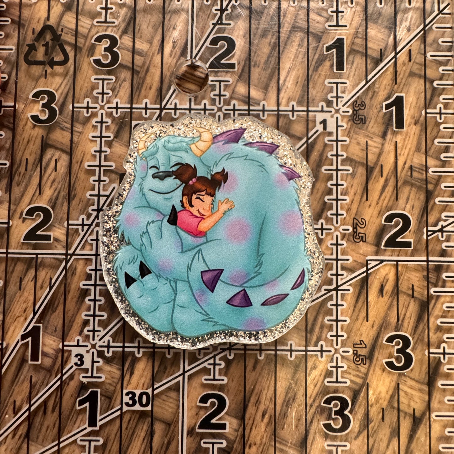 Monsters Inc. Acrylic Flatback, Planar, Cabochon, Single Pc. (Copy)