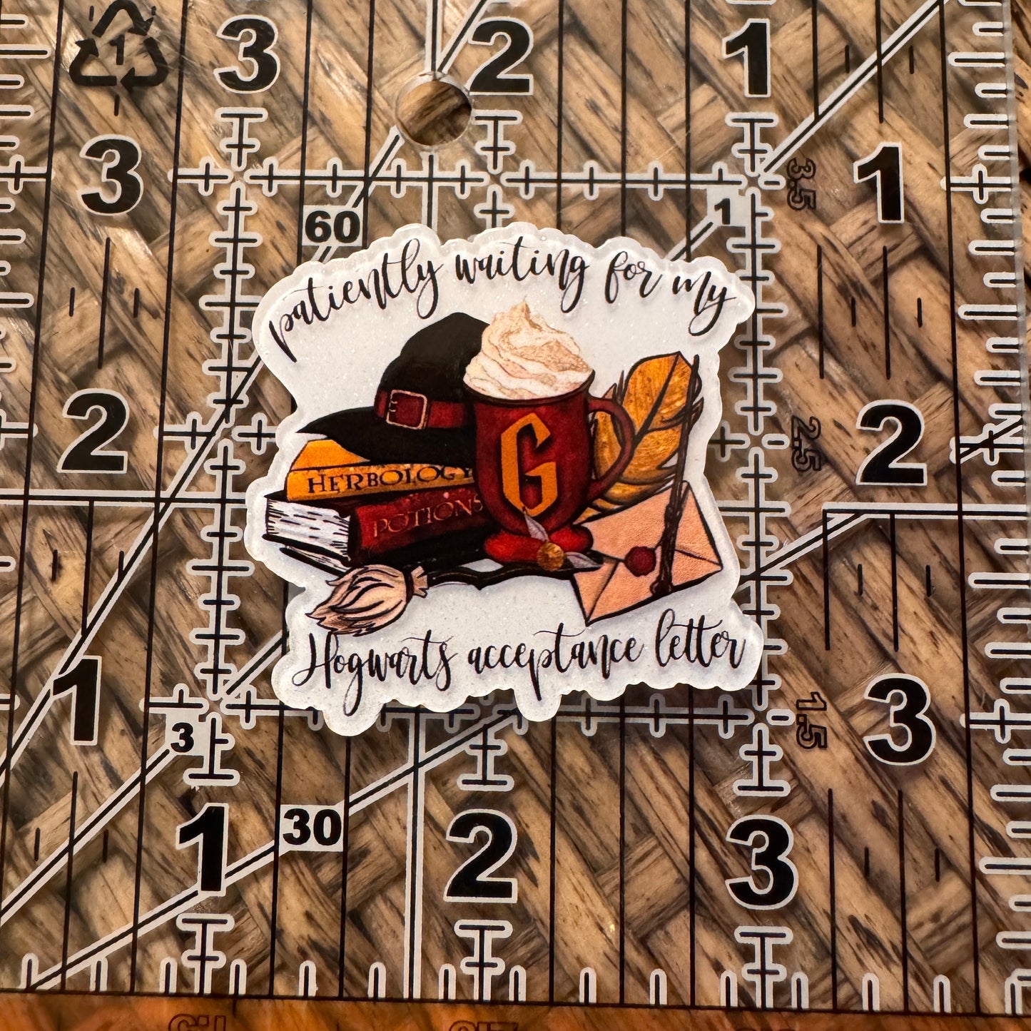 Harry Potter Acrylic Flatback, Planar, Cabochon, Single Pc.