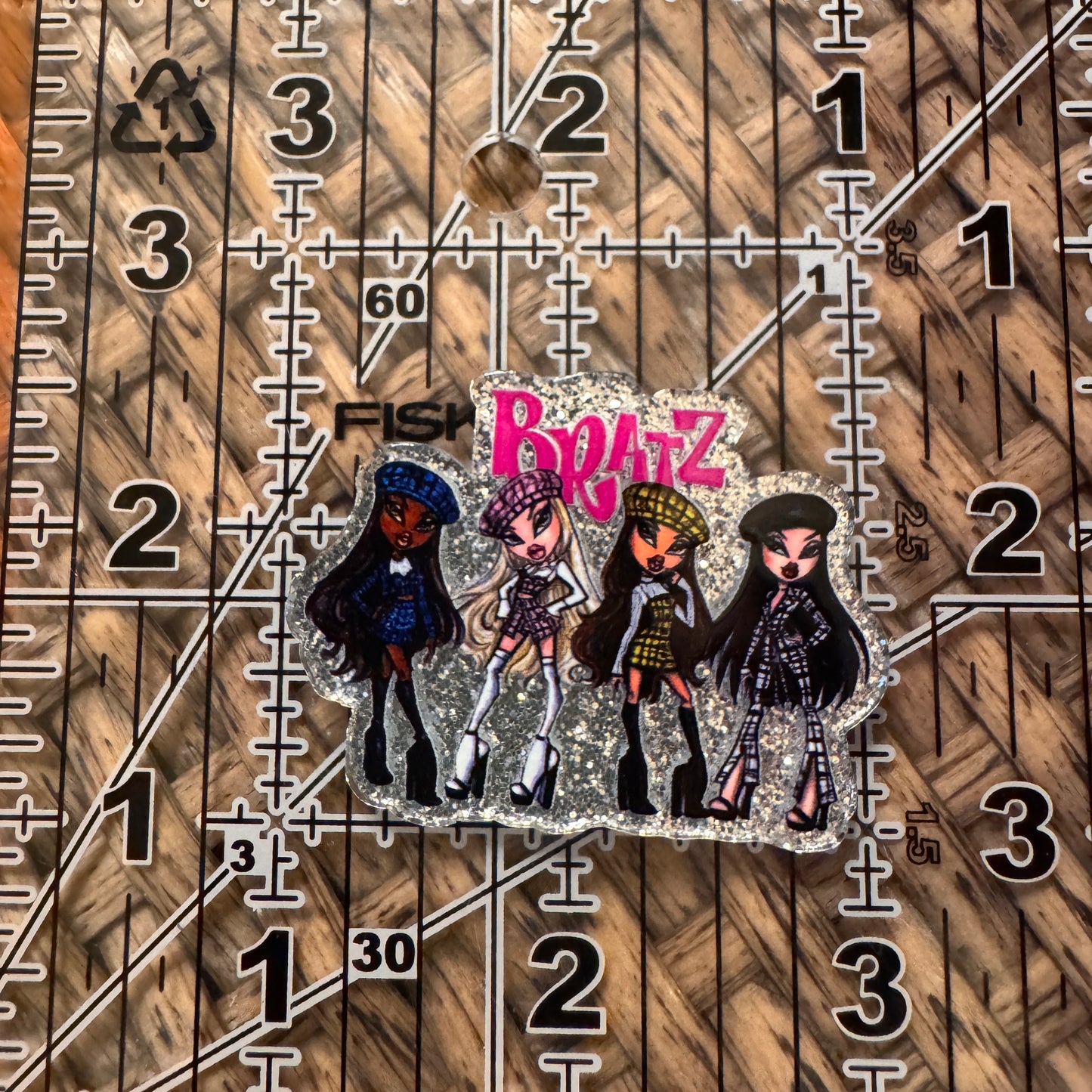 Bratz Acrylic Flatback, Planar, Cabochon, Single Pc.