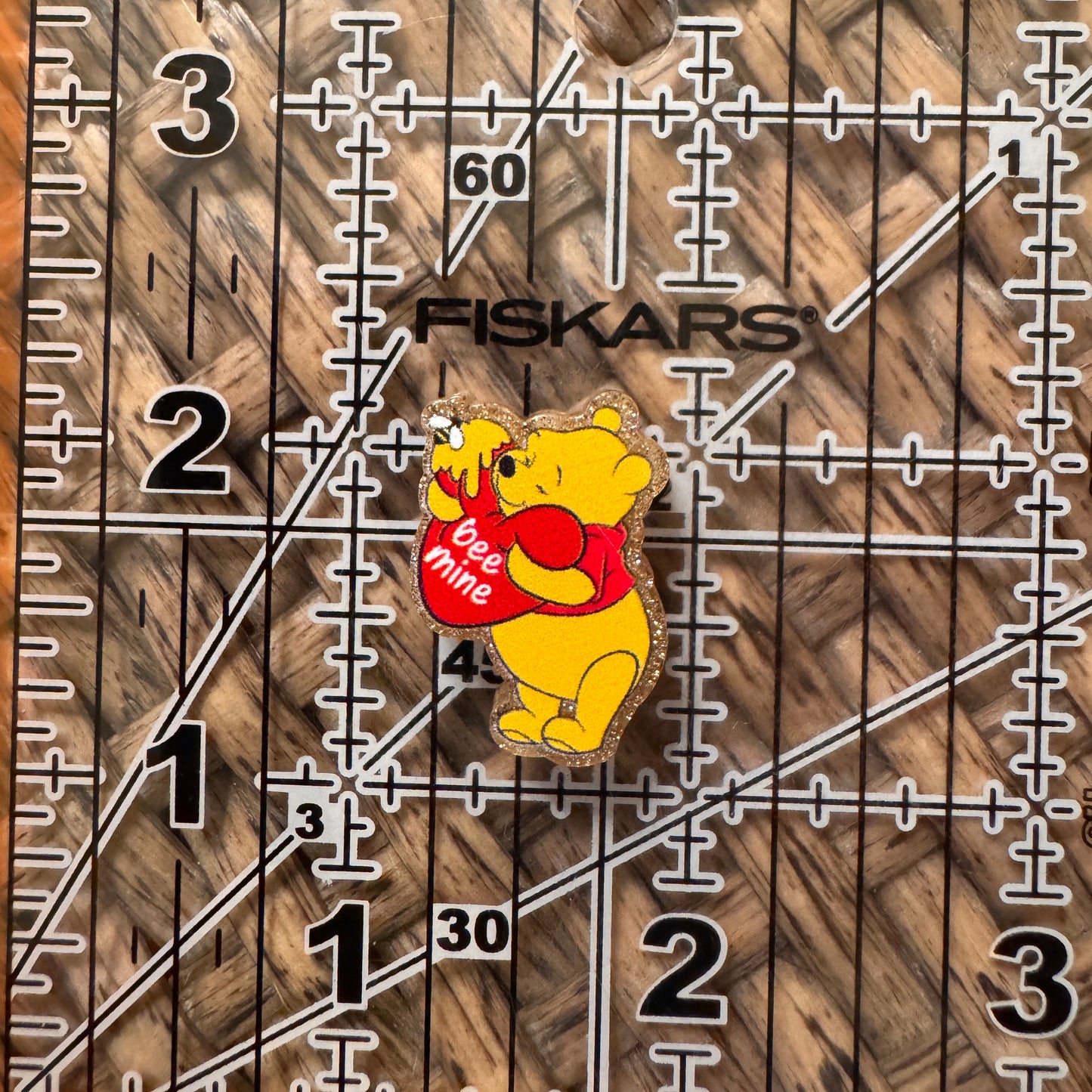 Small Acrylic Focal Bead Set of Two – Double-Sided Image Charms for Beadable Pens, Badge Reels, Keychains, Jewelry, Junk Cases