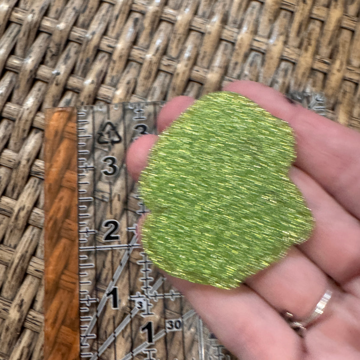 Acrylic Flatback Craft Embellishment The Grinch