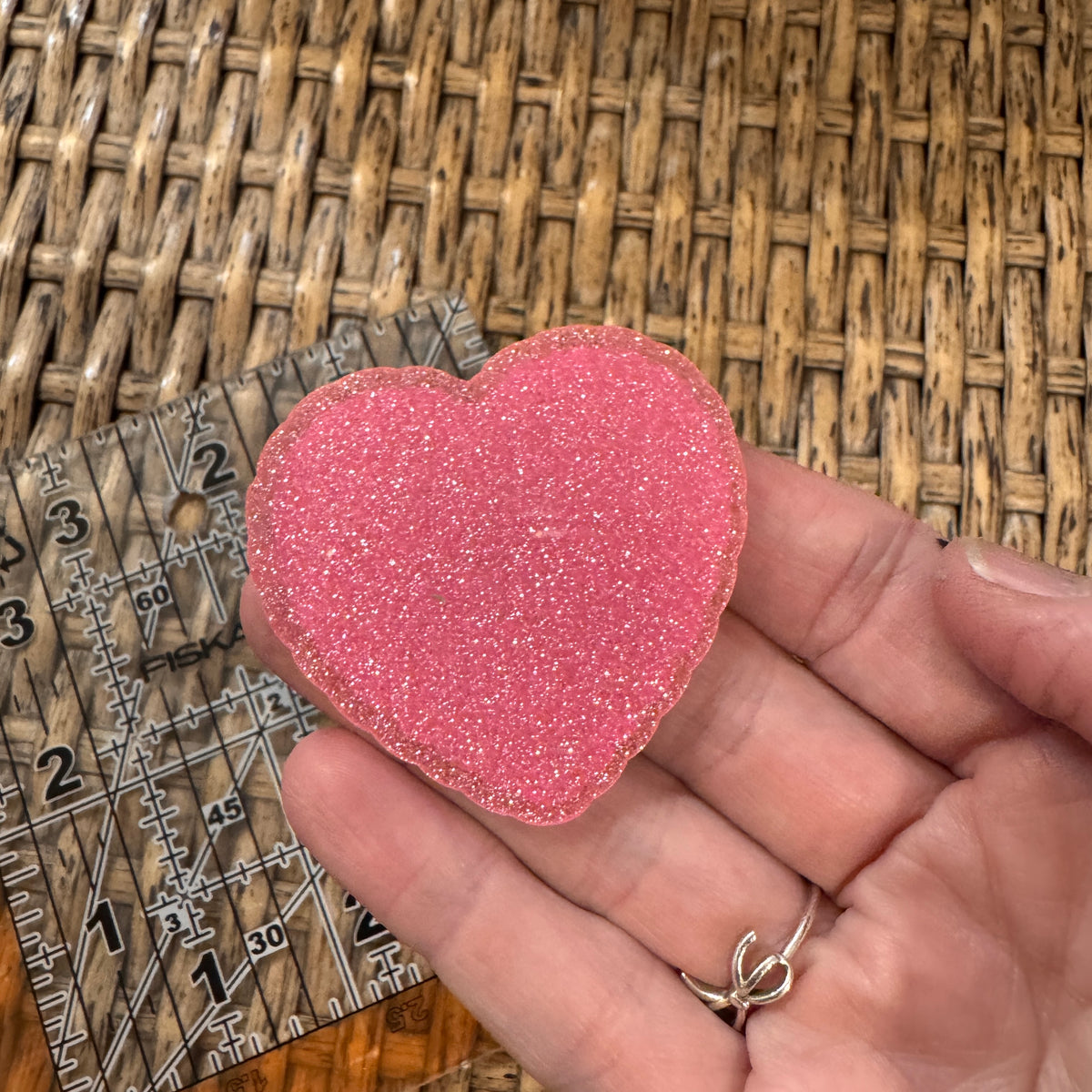 Acrylic Flatback Craft Embellishment Just Buffering Humor