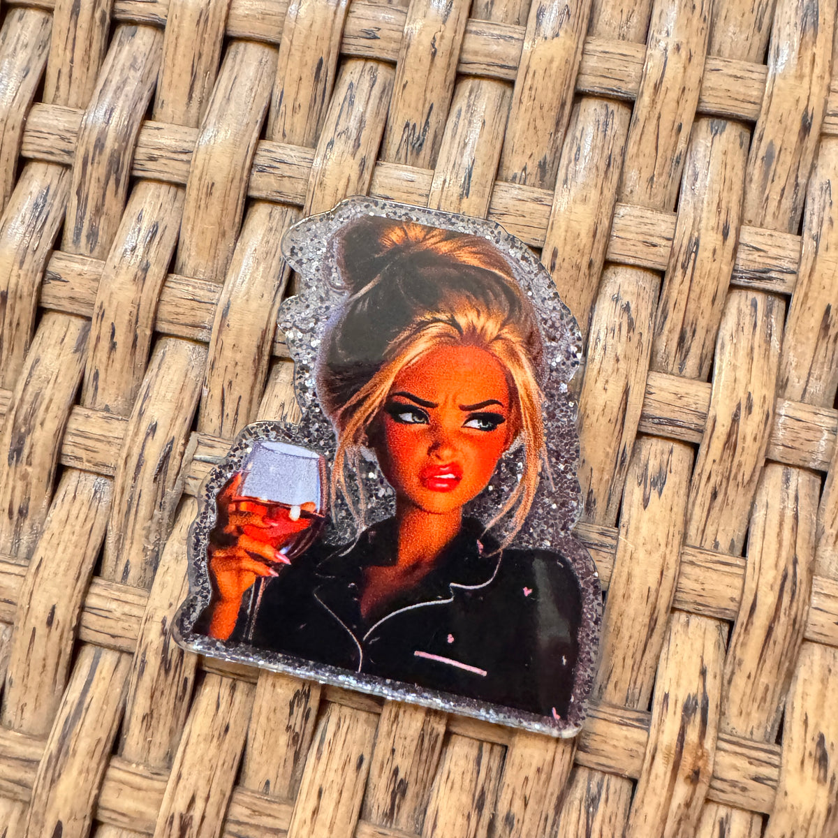 Acrylic Flatback Craft Embellishment - Barbie Dirty Look