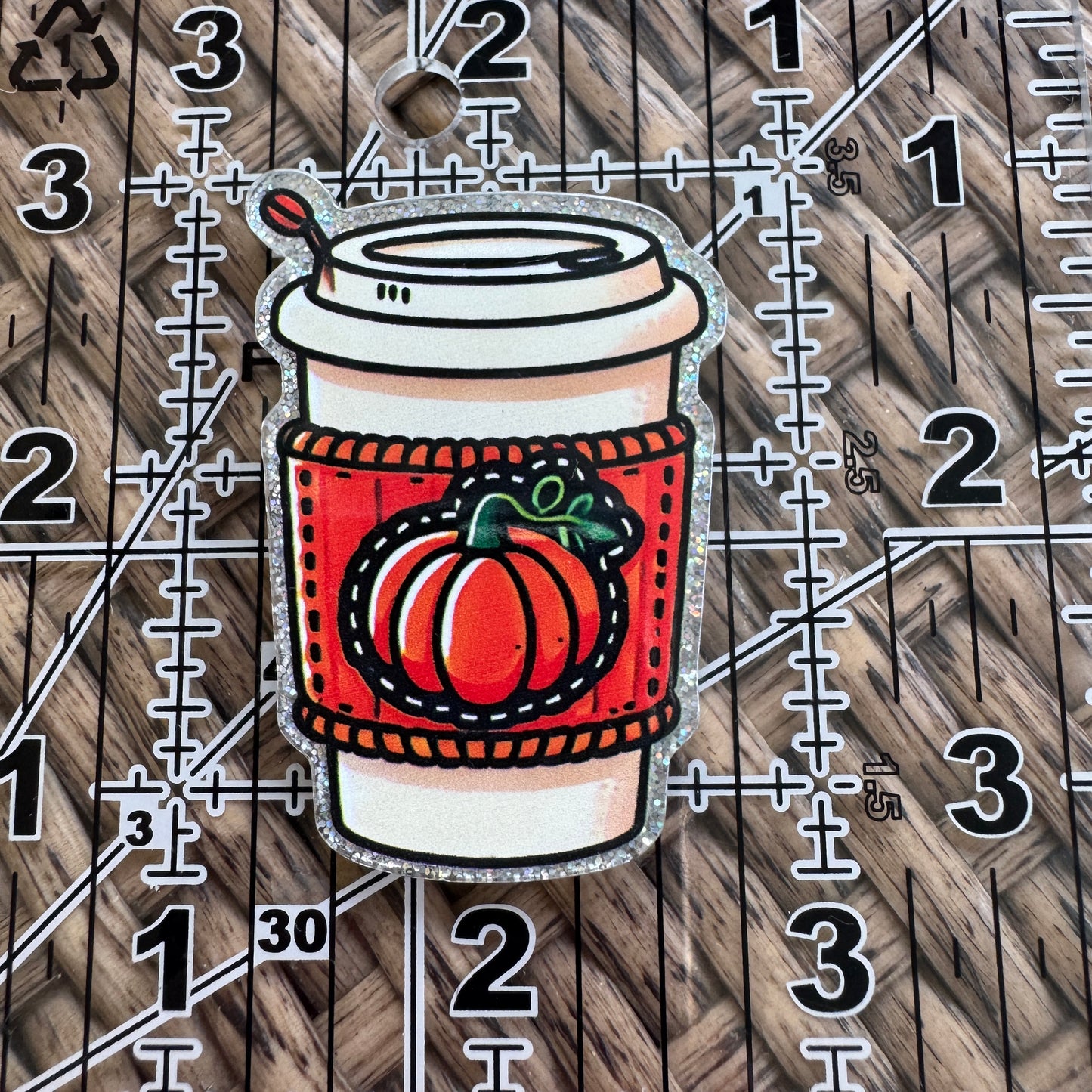 Pumpkin Coffee,  Flatback,  Planar, Cabochon, Single Pc