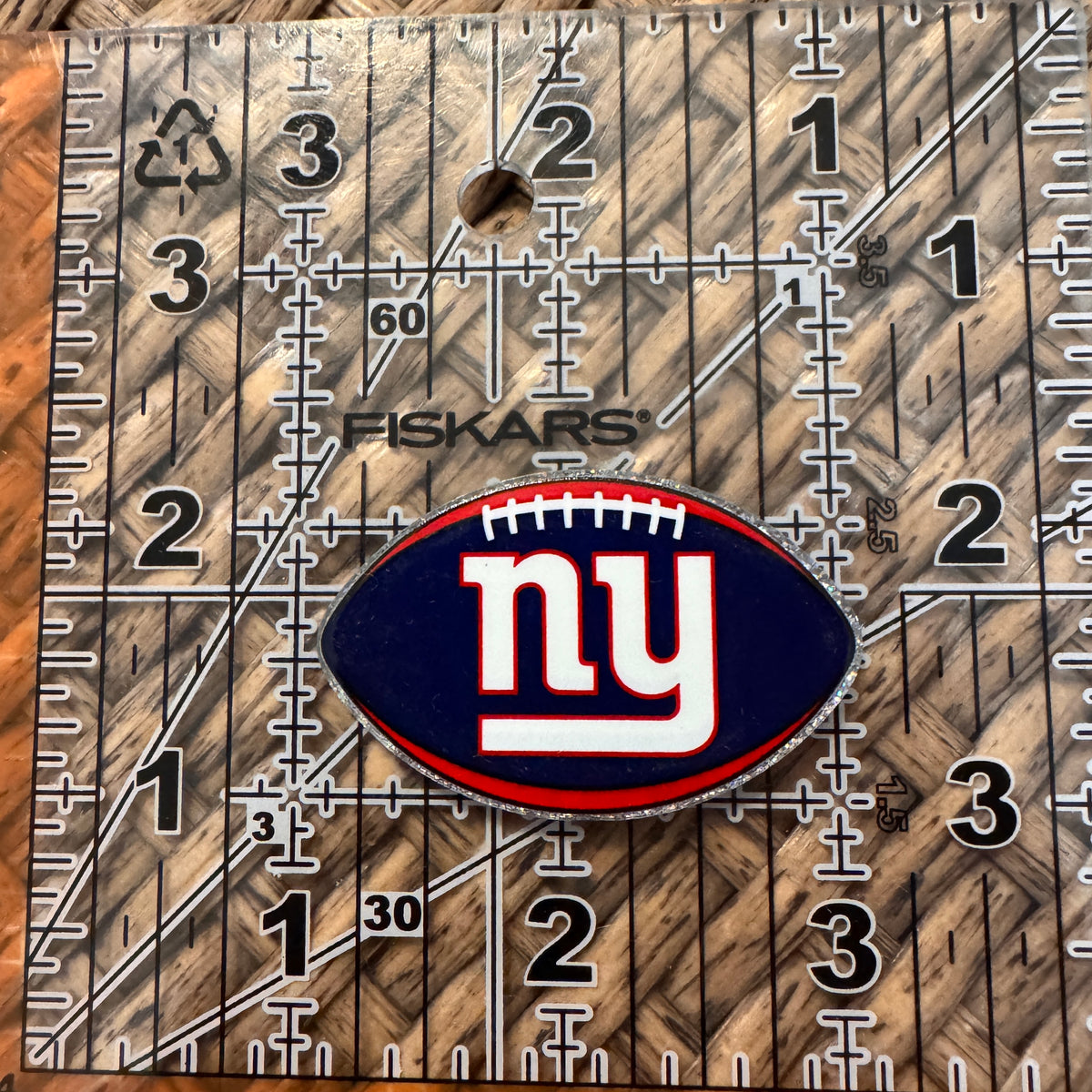 Acrylic Flatback Craft Embellishment - Football Team