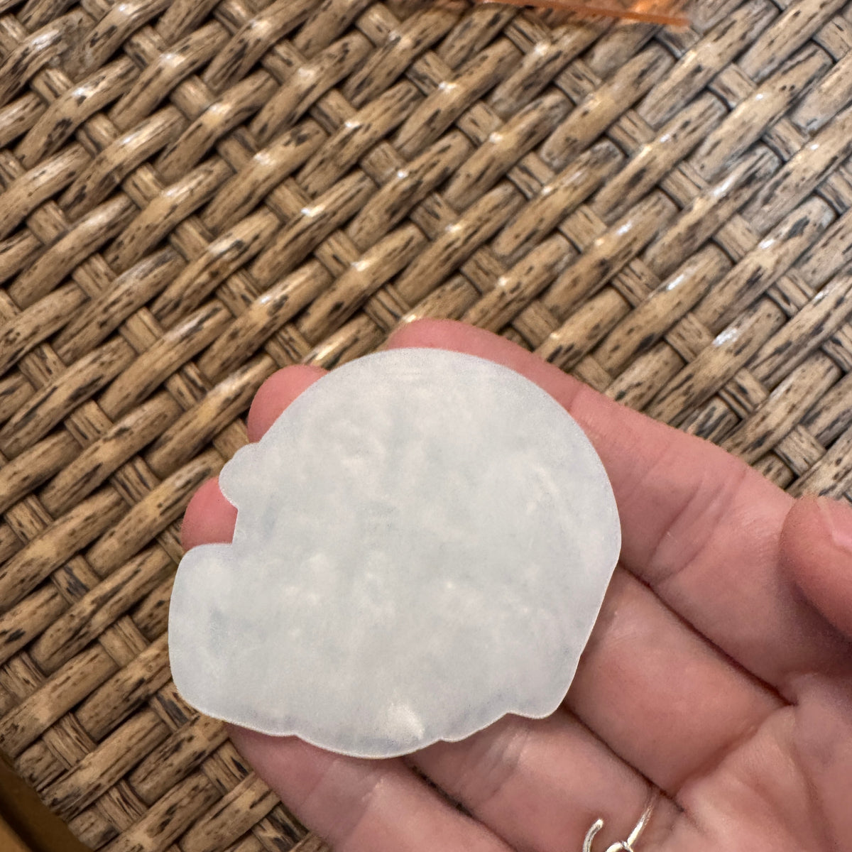Acrylic Flatback Craft Embellishment - Football Cheifs