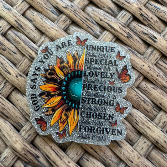 God Say You Are: Flatback,  Planar, Cabochon, Single Pc