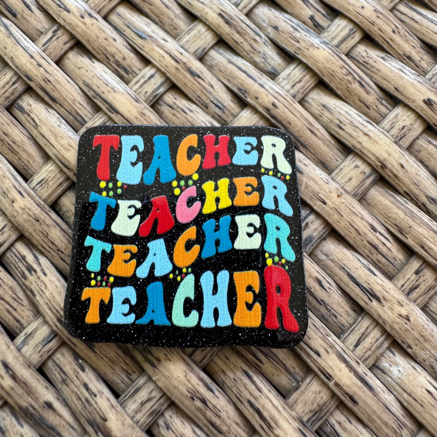 Teacher Flatback,  Planar, Cabochon, Single Pc