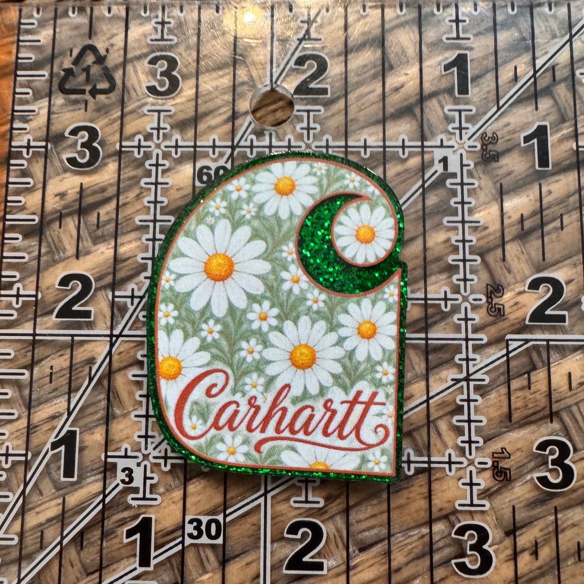 Acrylic Flatback Craft Embellishment - Designer Brand