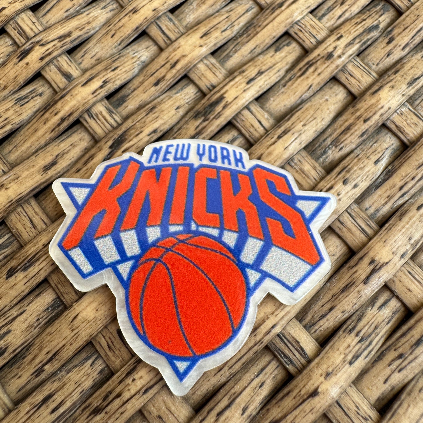Basketball, Knicks,  Planar, Cabochon, Single Pc