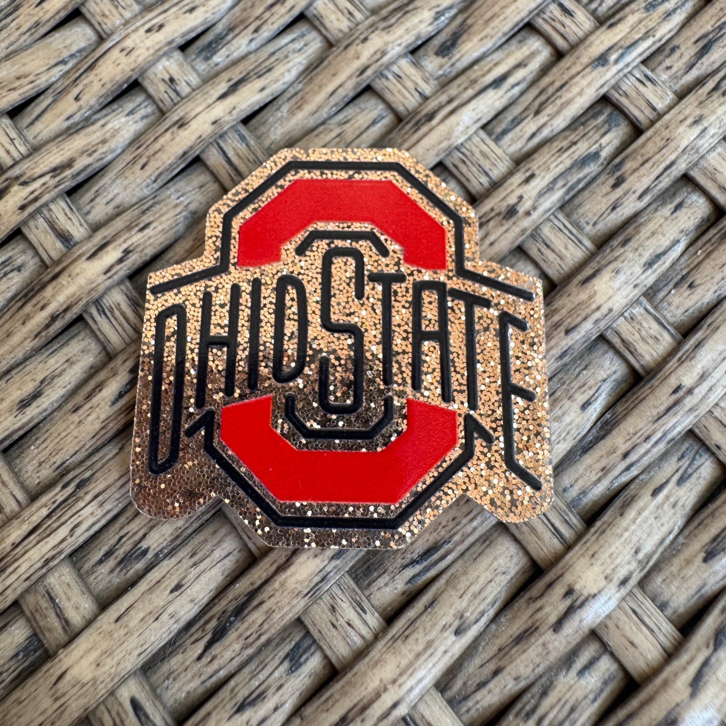 Football, Ohio State,  Medical, Flatback, Planar, Cabochon, Single Pc