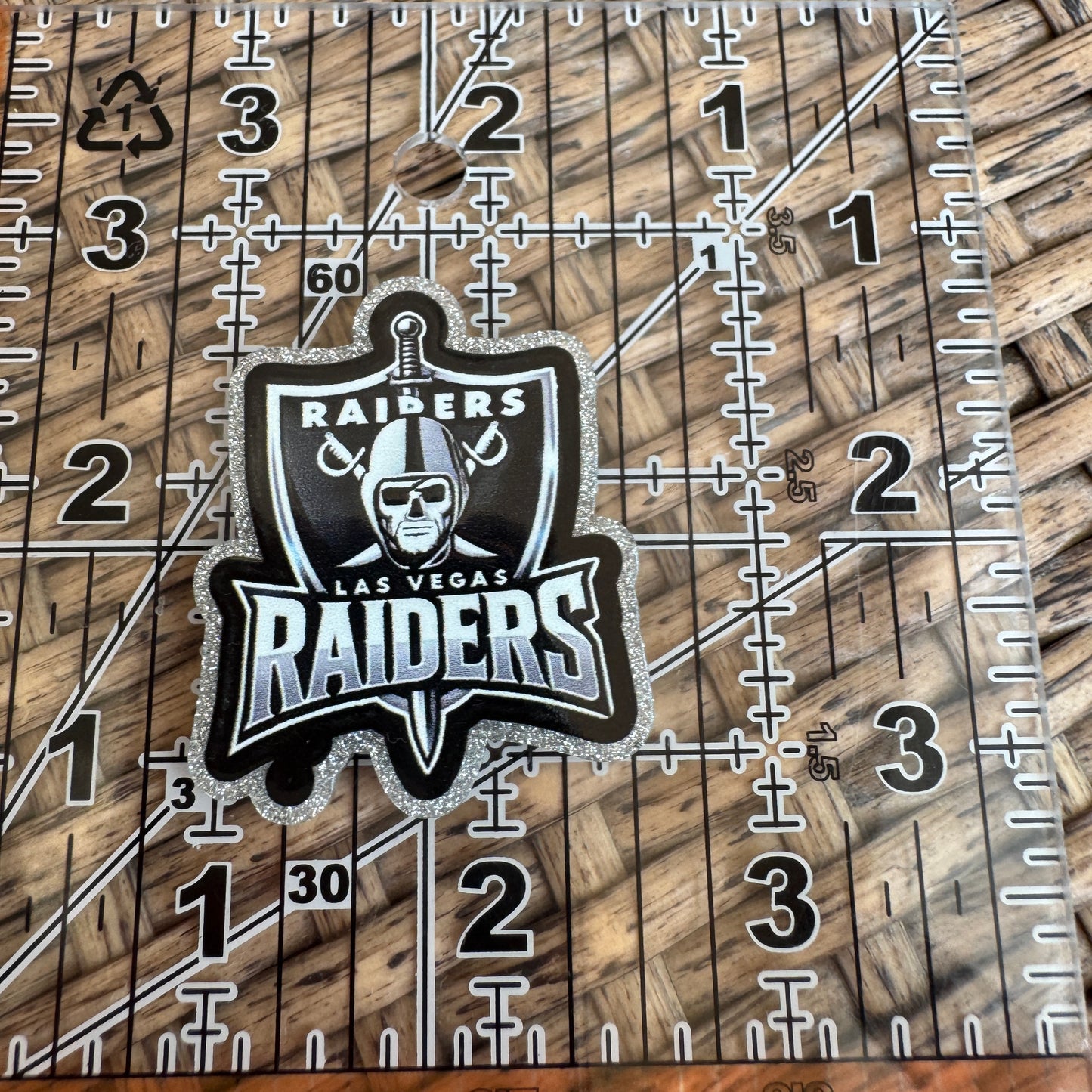 Raiders,  Football, Planar, Cabochon, Single Pc.