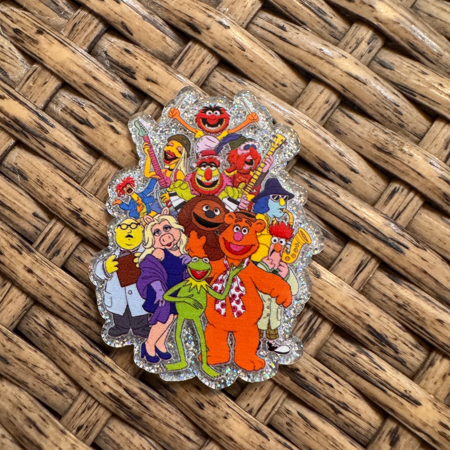 Sesame Street Friends Flatback,  Planar, Cabochon, Single Pc
