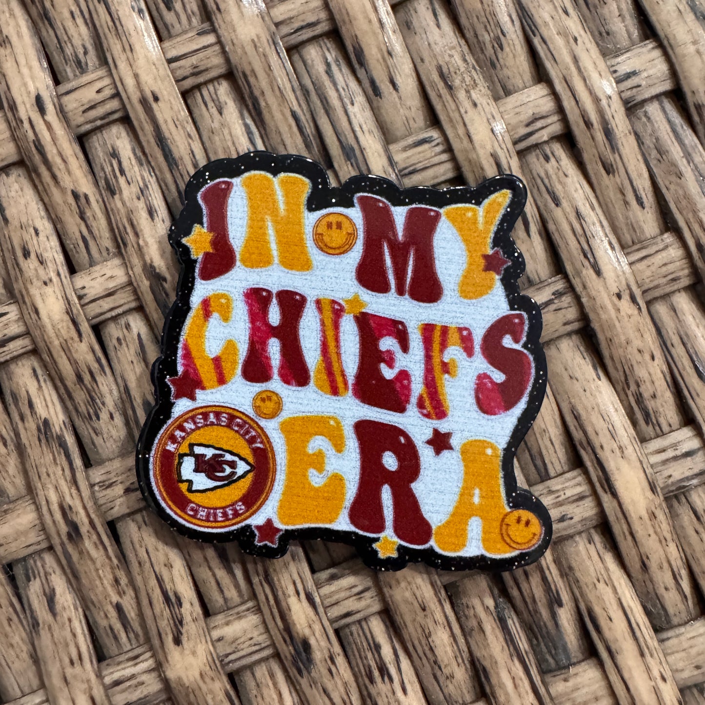 Chiefs Era Flatback,  Planar, Cabochon, Single Pc