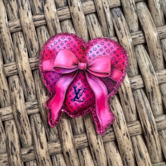 Designer LV Flatback,  Planar, Cabochon, Single Pc