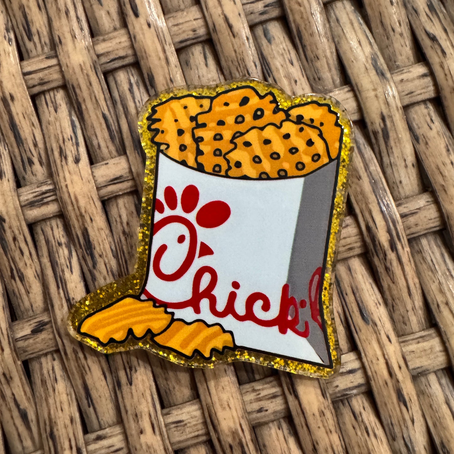 Chick Fil A Flatback,  Planar, Cabochon, Single Pc