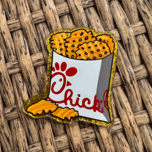 Chick Fil A Flatback,  Planar, Cabochon, Single Pc