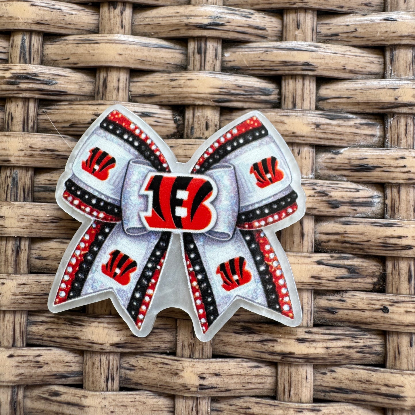 Bangles, Bow,  Football, Planar, Cabochon, Single Pc.