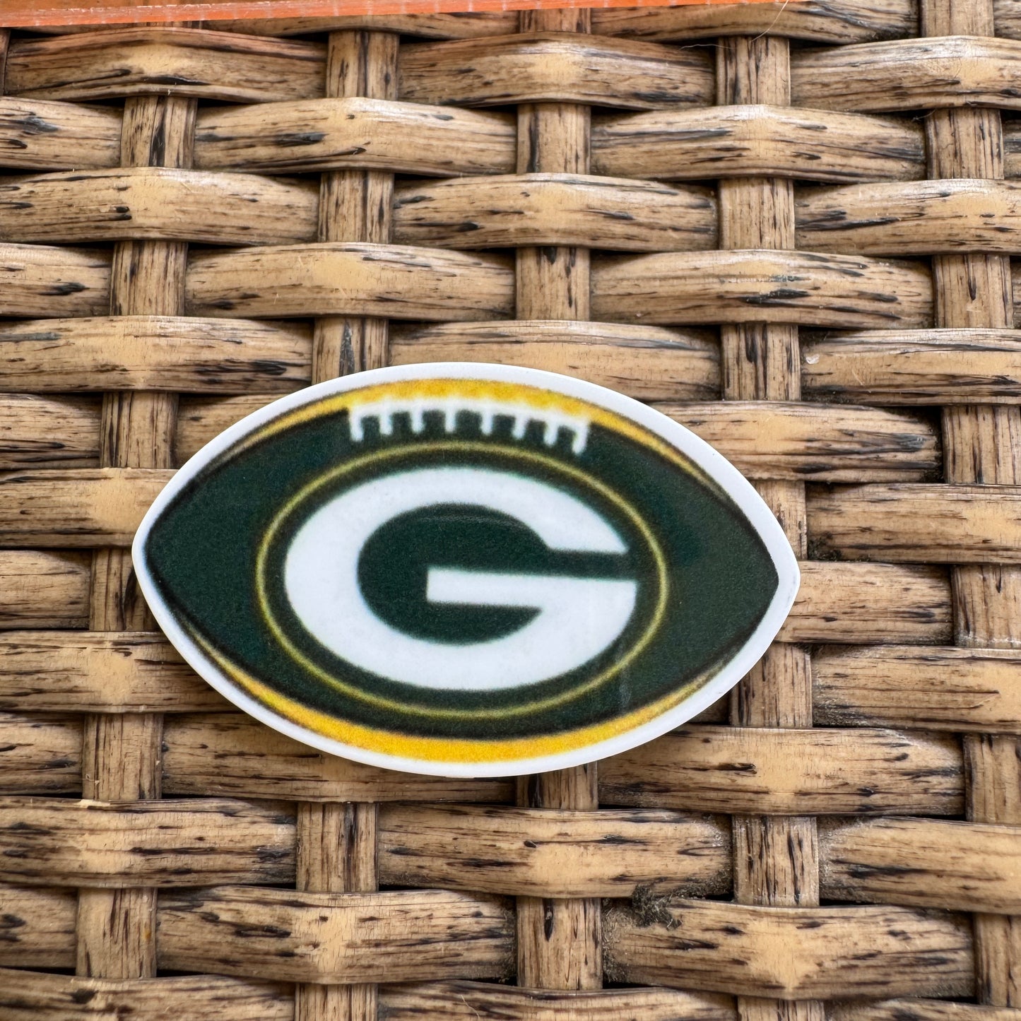 Green Bay, Football,  Planar, Cabochon, Single Pc