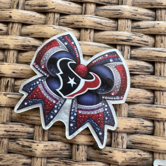 Houston Texans, Football,  Planar, Cabochon, Single Pc
