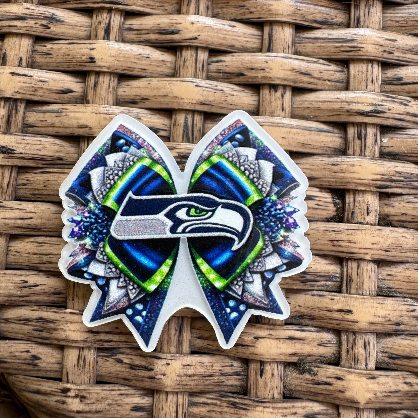 Seahawks,  Football,  Planar, Cabochon, Single Pc